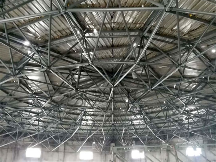 偃师洗煤厂蓄水池网架